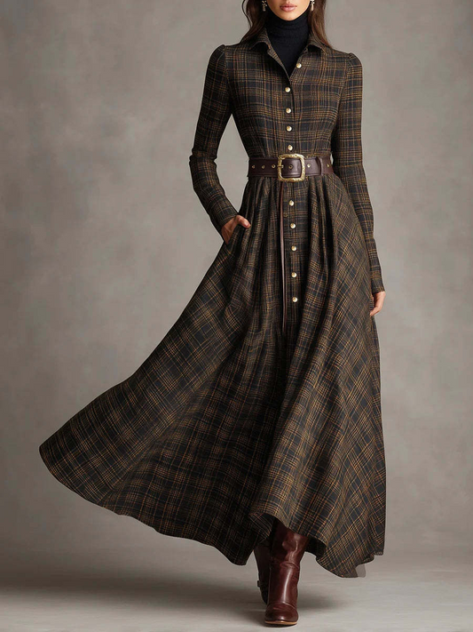 Genève™ | Élégante robe longue décontractée