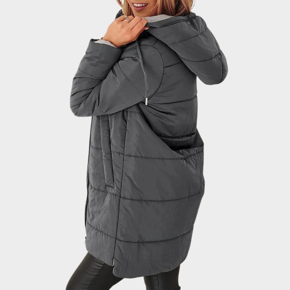 Isa™ | Manteau Puffer à Capuche Décontractée