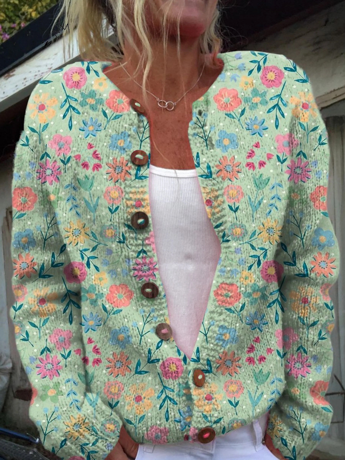 Kerensa™ | Cardigan Floral Vintage pour Femmes