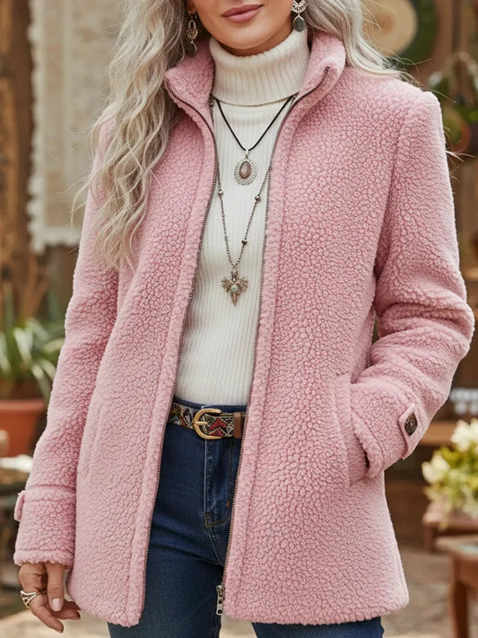 Colette™ | Veste douce et élégante à fermeture zippée