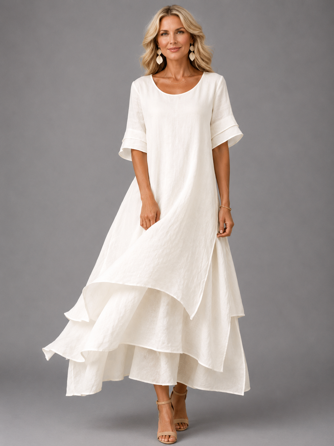 Léa™ | Robe Maxi Grâce Flottante