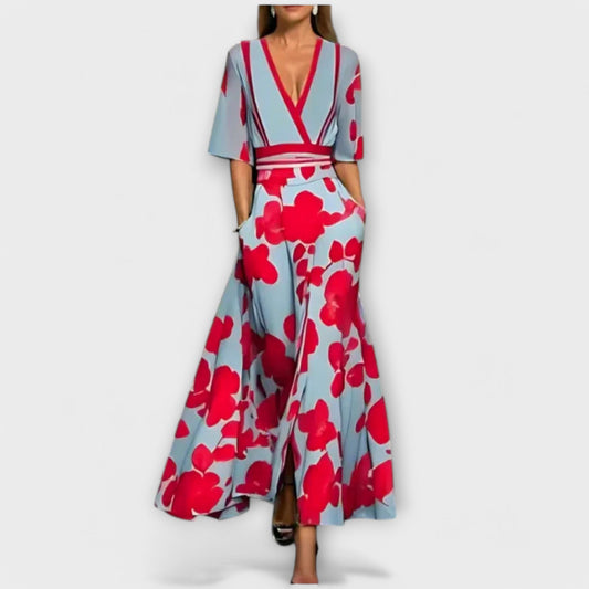 Flora™ | Élégante Robe à Fleurs