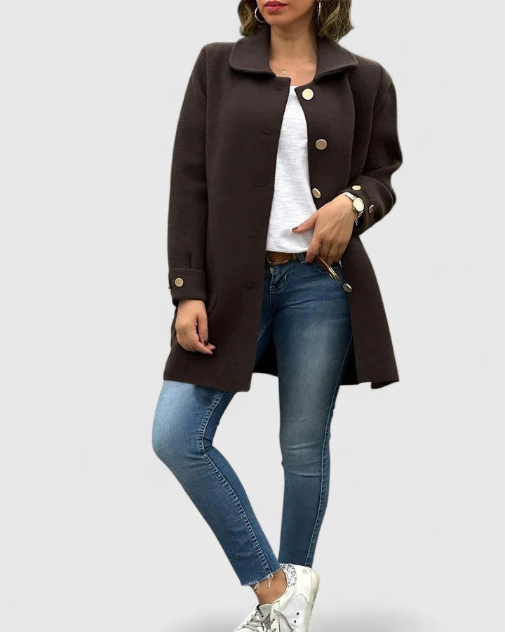 Mia™ | Manteau Sophistiqué Intemporel