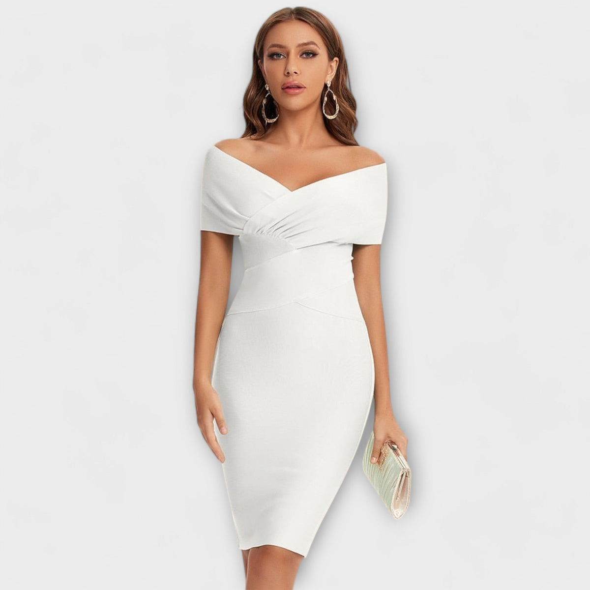Luna™ | Élégante Robe à Col V