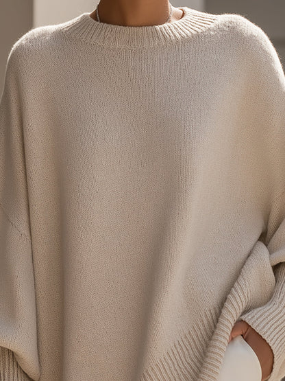 Lucy | Pull en Laine Mélangée Sophistiqué