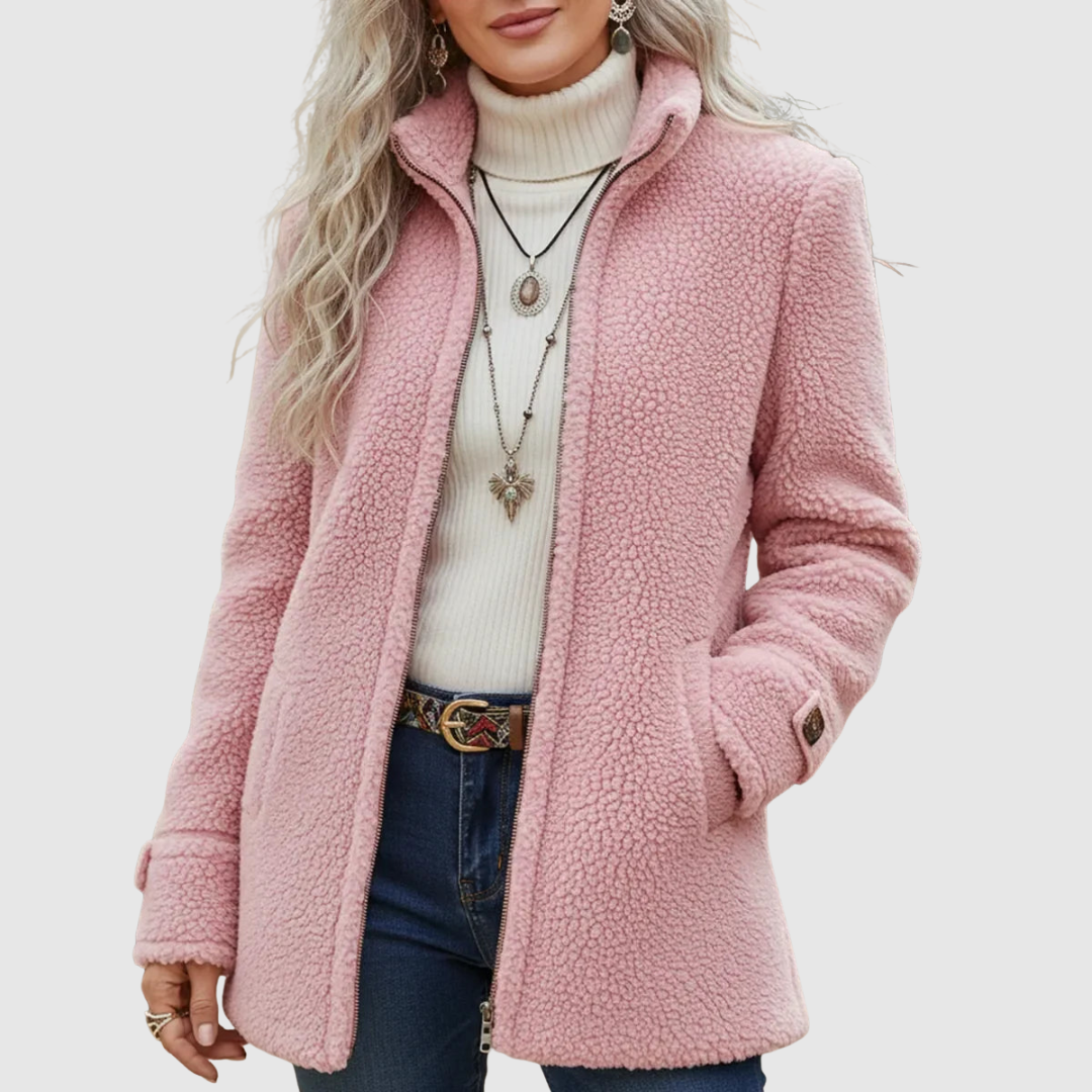 Colette™ | Veste douce et élégante à fermeture zippée