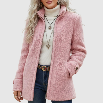 Colette™ | Veste douce et élégante à fermeture zippée