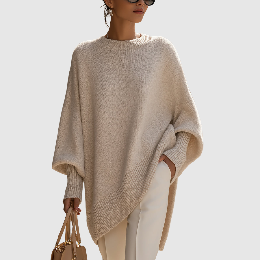 Lucy | Pull en Laine Mélangée Sophistiqué