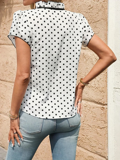 Sherry™ | BLOUSE À MANCHES VOLANTES ÉLÉGANTES