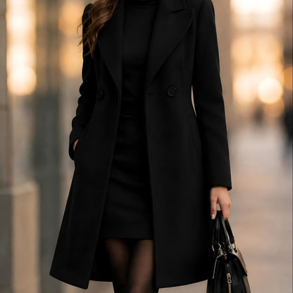 Sophia™ | Manteau croisé ajusté