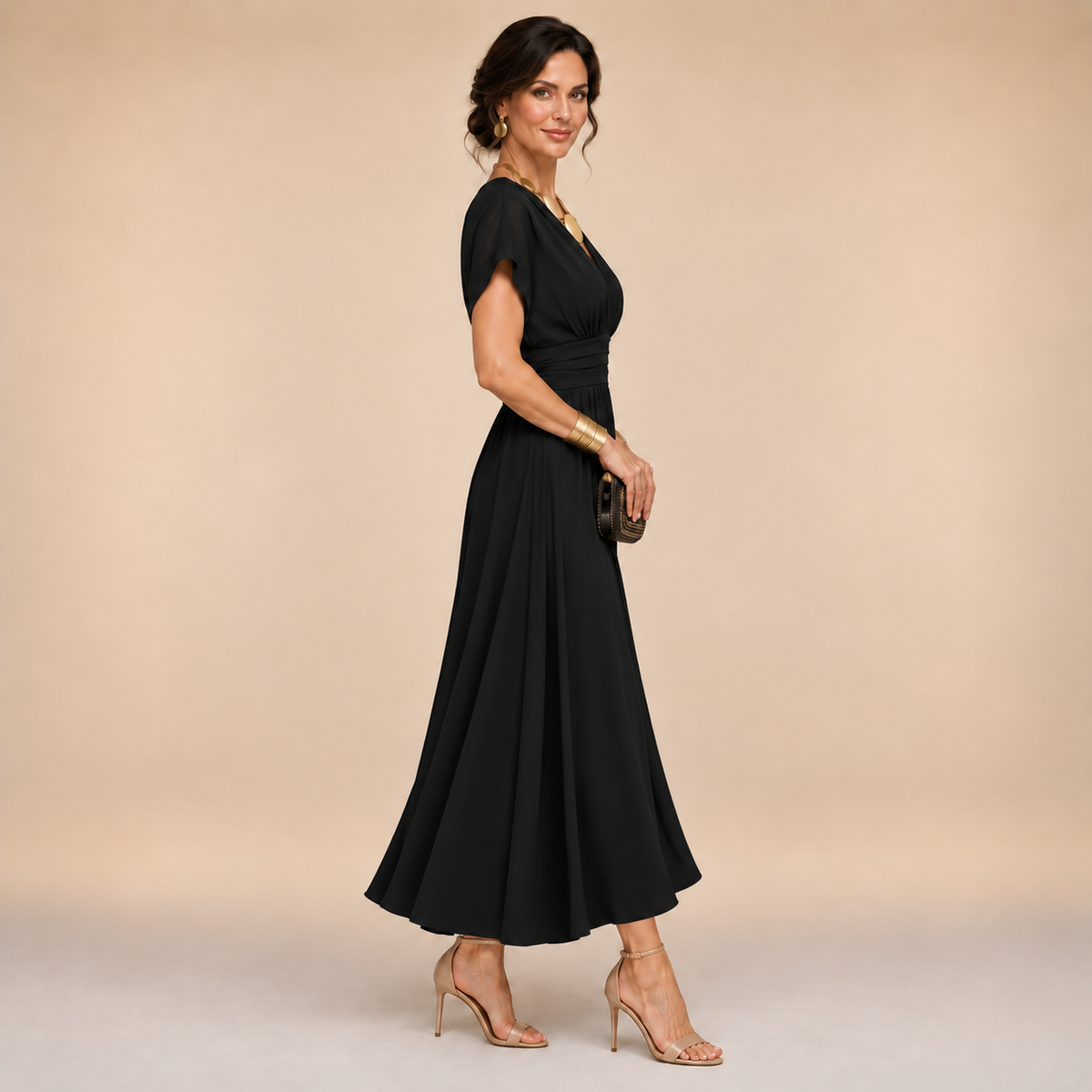 Camille™ | Robe Élégante à Silhouette Féminine et Intemporelle