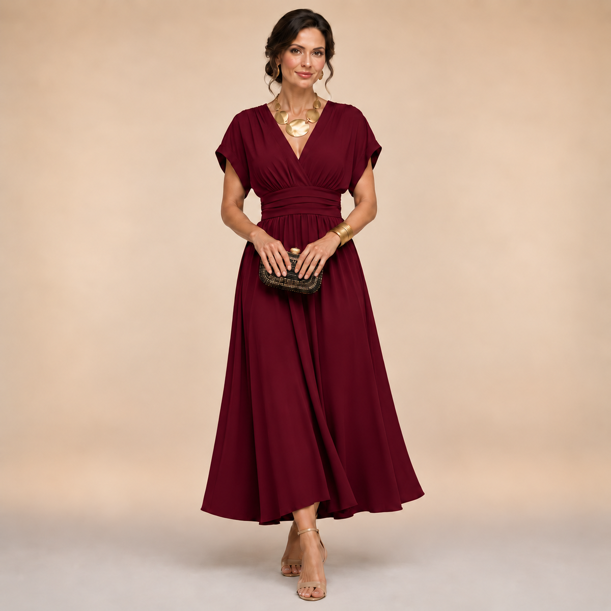 Camille™ | Robe Élégante à Silhouette Féminine et Intemporelle
