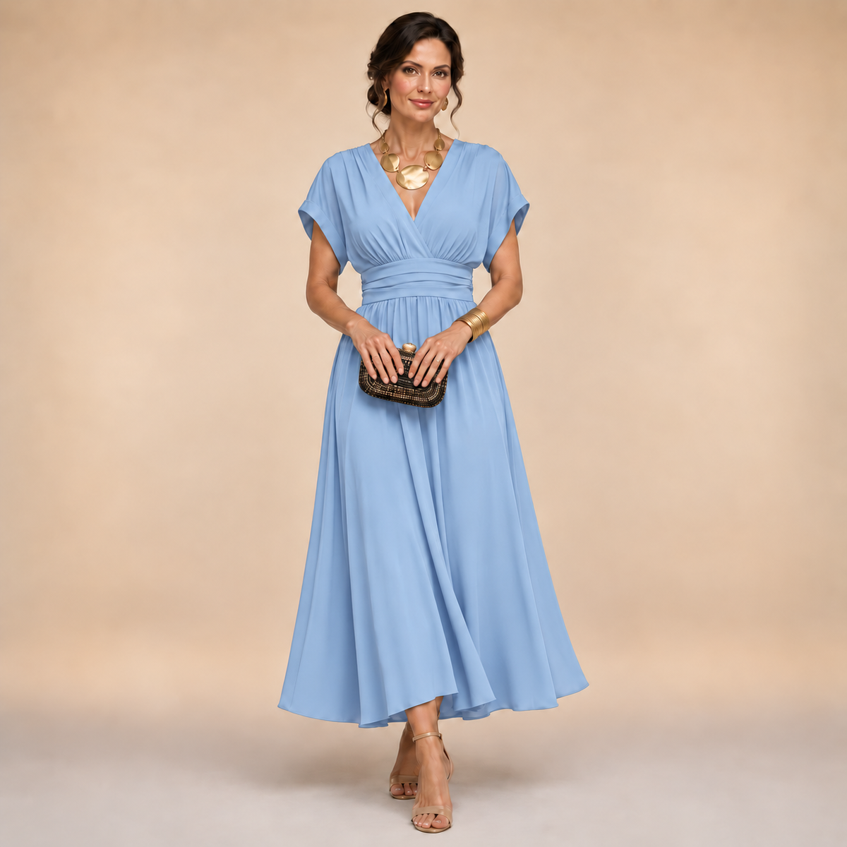 Camille™ | Robe Élégante à Silhouette Féminine et Intemporelle