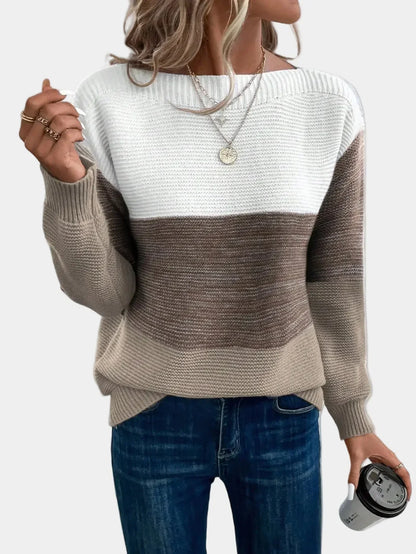 Jasmine™ | Pull Tricoté Ombre Stylé