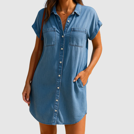 Loriane™ | Robe en denim